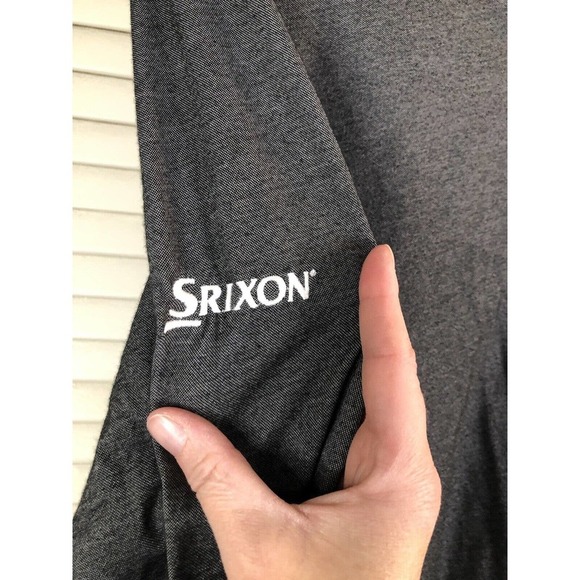 Travis Mathew Long Sleeve Button Front Shirt Mens Medium Gray Srixon Cleveland - Picture 4 of 8